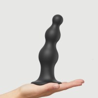 IMAGE 1 - Dildo Plug Beads - Black - XL